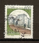 Stamps Italy -  Castillos.
