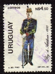 Sellos de America - Uruguay -  uniforme