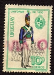 Stamps Uruguay -  Uniforme de 1830