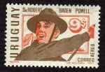 Sellos de America - Uruguay -  homenaje a Baden Powell