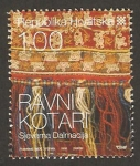 Stamps : Europe : Croatia :  821 - motivo tradicional de Ravni Kotari