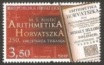 Stamps Croatia -  250 anivº de aritmética horvatszka, de bolsic