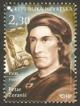 Stamps : Europe : Croatia :  petar zoranic