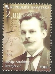 Stamps Croatia -  silvije strahimir kranjcevic