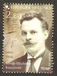 Sellos de Europa - Croacia -  silvije strahimir kranjcevic