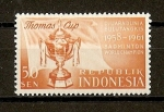 Stamps : Asia : Indonesia :  Copa Thomas. (Badmington.)