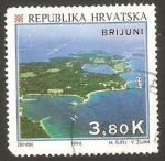 Stamps Croatia -  parque de brijuni