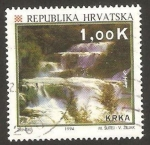 Sellos de Europa - Croacia -  parque de krka