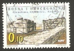 Stamps Bosnia Herzegovina -  ruina de la fortaleza osanic, stolac
