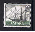 Stamps Spain -  Edifil  1607  Homenaje a la Marina Española  