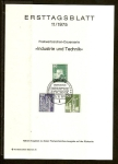 Stamps : Europe : Germany :  Industria y Tecnica.
