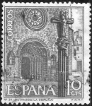 Stamps Spain -  Iglesia de San Fco.-Betanzos(La Coruña)