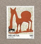 Stamps Switzerland -  Arte original