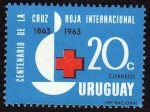 Stamps Uruguay -  Centenario de la Cruz Roja Internacional