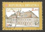 Stamps Croatia -  edificio en la villa de vokovar