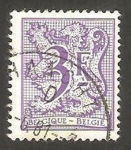 Stamps Belgium -  leon heraldico