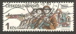 Stamps Czechoslovakia -  ejercito militar