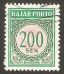 Stamps Indonesia -  cifra