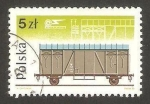 Stamps Poland -  vagón de mercancías