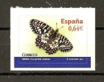 Stamps Spain -  Zerynthia rumina.