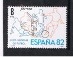 Stamps Spain -  Edifil  2570  Campeonato Mundial de Futbol  ESPAÑA´82