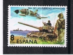 Stamps Spain -  Edifil  2572  Día  de las Fuerzas Armadas  