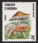 Stamps Andorra -  SETAS-HONGOS: 1.103.004,00-Marasmius oreades
