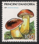 Stamps Andorra -  SETAS-HONGOS: 1.103.005,00-Boletus edulis