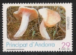 Stamps Andorra -  SETAS-HONGOS: 1.103.009,00-Hygrophorus giocyclus