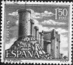 Stamps Spain -  castillos de España-C de Peñafiel