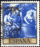 Stamps Spain -  Alonso Cano-Jesus y la samaritana