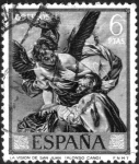 Stamps Spain -  Alonso Cano-la vision de San juan