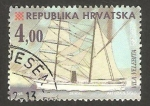 Stamps Croatia -  barco, buque escuela