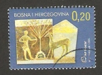 Sellos de Europa - Bosnia Herzegovina -  cazador