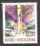 Stamps Bosnia Herzegovina -  iglesia
