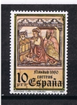 Sellos de Europa - Espaa -  Edifil  2593   Navidad  1980   