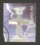 Stamps Bosnia Herzegovina -  santuario de la virgen maría de medugorje