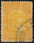 Stamps Costa Rica -  Agricultura
