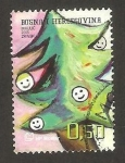 Sellos de Europa - Bosnia Herzegovina -  árbol navideño