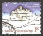 Sellos de Europa - Bosnia Herzegovina -  10 anivº saveza logorasa
