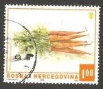 Stamps Europe - Bosnia Herzegovina -  zanahorias