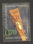 Stamps Bosnia Herzegovina -  189 - Etnología, técnica de hilar, rueca