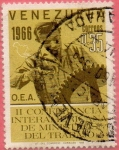 Stamps Venezuela -  II Conferencia Internacional de Ministros de Trabajo