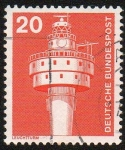 Stamps : Europe : Germany :  Industria y tecnología - Torre de control