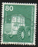 Stamps : Europe : Germany :  Industria y tecnología - Tractor