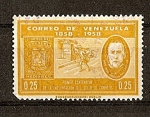 Sellos de America - Venezuela -  Centenario de la Implantacion del sello de correos.
