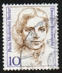 Stamps Germany -  Paula Modersohm-Becker