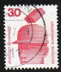 Stamps Germany -  Prevención de accidentes