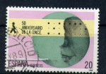Stamps Spain -  50 aniv. de la O.N.C.E.