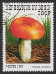 Stamps Benin -  SETAS-HONGOS: 1.114.025,00-Russula virescens - 